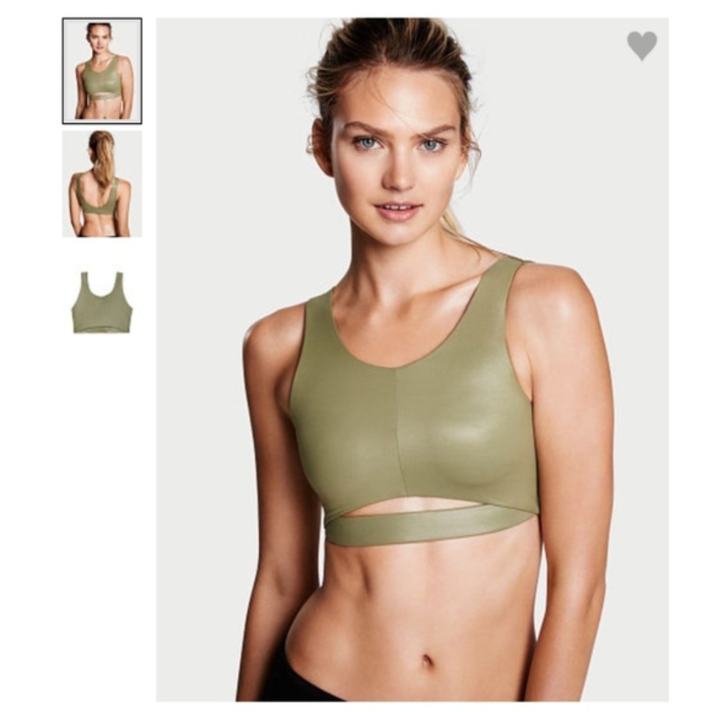 Victoria secret cut out shine sport Bra